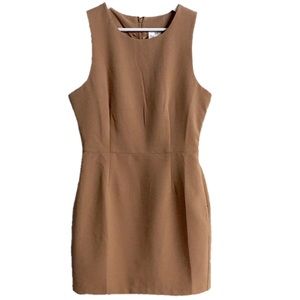 NEW Brown Sleeveless Mini Dress
